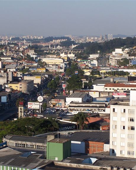Panorâmica da cidade de Diadema