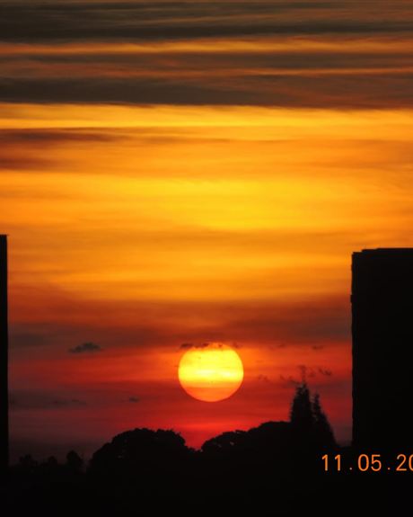 Pôr do sol em Tatuí