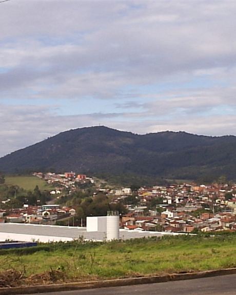 Vista de morro em Bragança Paulista