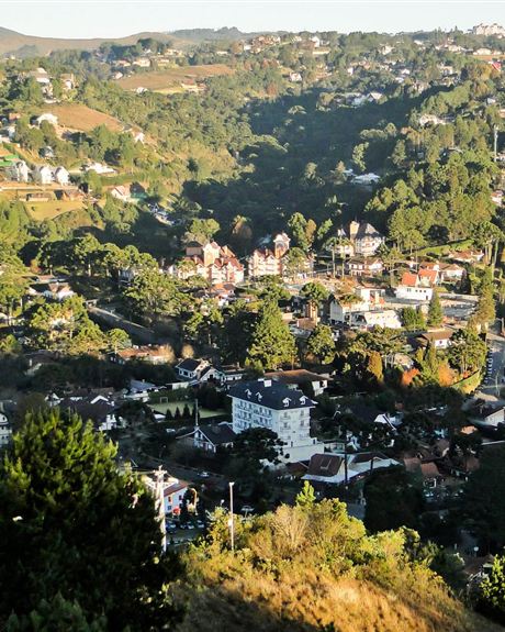 Vista da cidade de Campos do Jordão